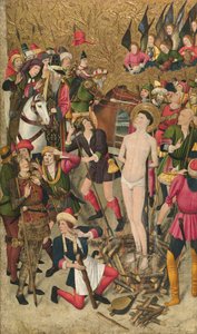 Saint Vincent au bûcher - Jaume Huguet